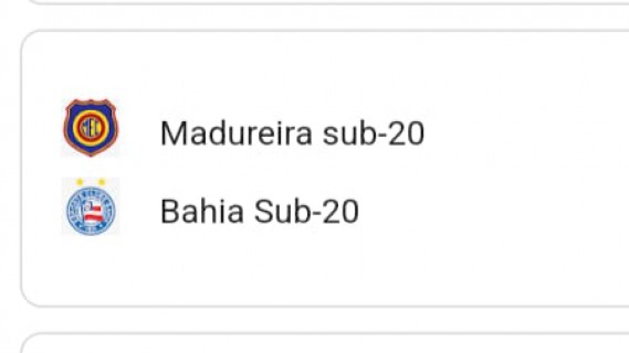 MADUREIRA SUB -20